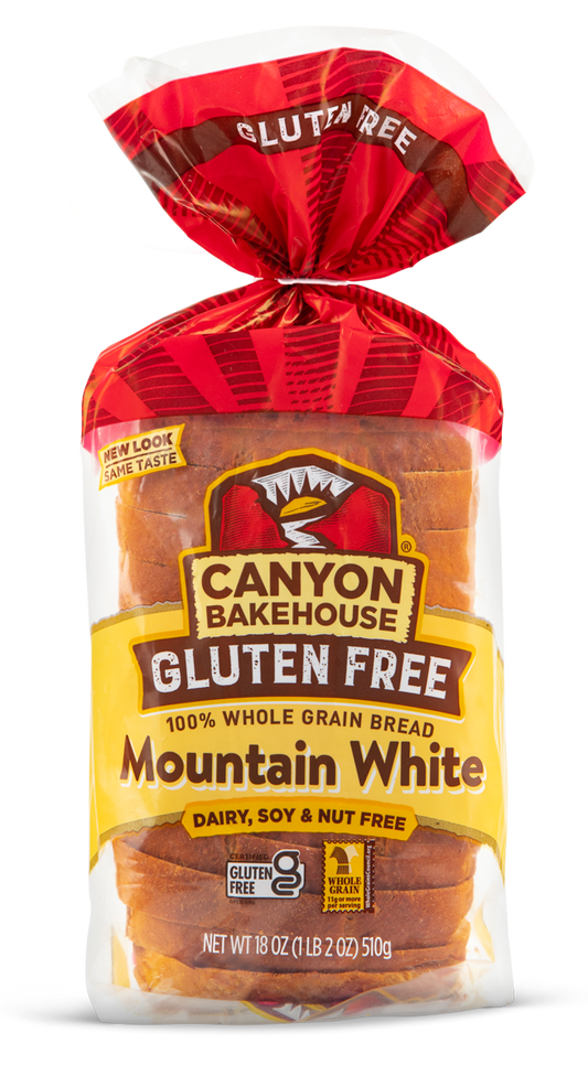 Loaf of Gluten Free Mountain White Bread